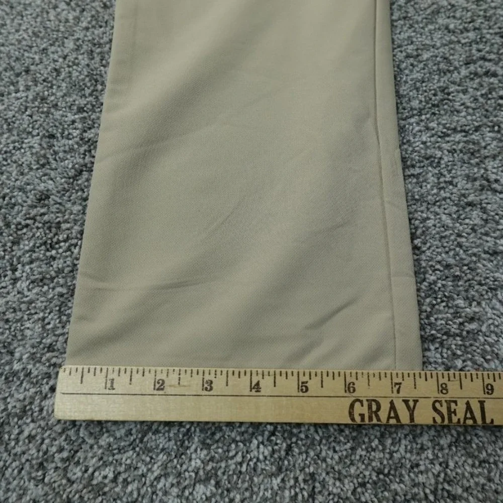 NEW Banana Republic Pants Mens 40X34 Beige Brown Flat Front‎ Chino Trouser Golf